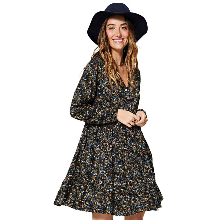 ROV0005A - Weites kurzes Kleid