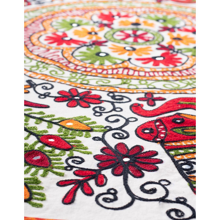 RTZ0302 - Tapiz Bordado Rectangular Animales
