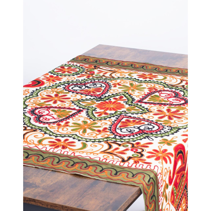 RTZ0302 - Tapiz Bordado Rectangular Animales