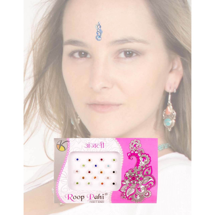 SBN0001A - Bindi de Nariz Flor blanca