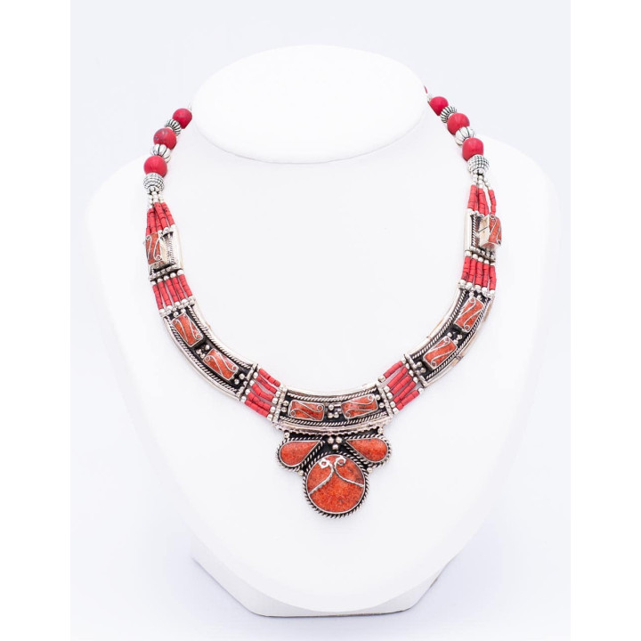 SCO5010 - Nepal Stones Necklace