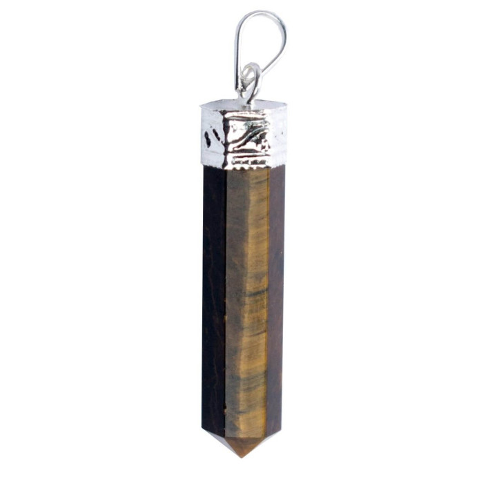 SDJ0001T - Pendente ottagonale con occhio di tigre