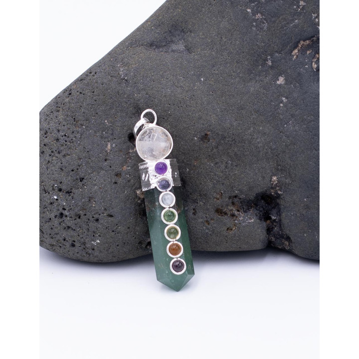 SDJ0003K - Pendente ottagonale con sfera