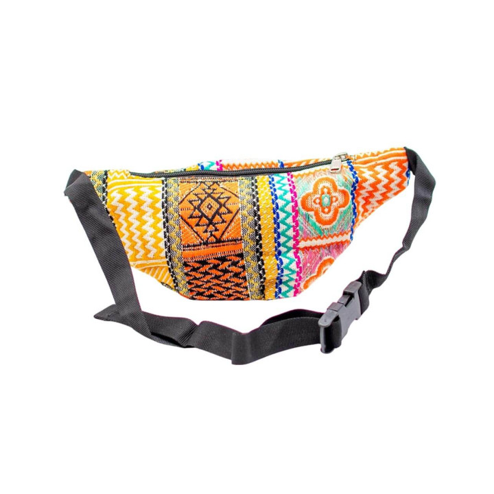BRÑ0014 - Borsa da cintura unisex indiana realizzata a mano: design unico e pratico per la tua attività B2B