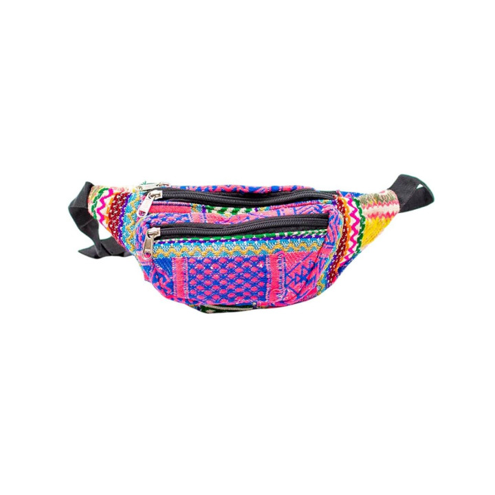 BRÑ0014 - Borsa da cintura unisex indiana realizzata a mano: design unico e pratico per la tua attività B2B