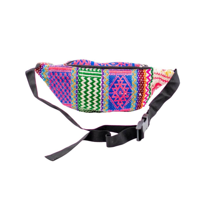 BRÑ0014 - Borsa da cintura unisex indiana realizzata a mano: design unico e pratico per la tua attività B2B