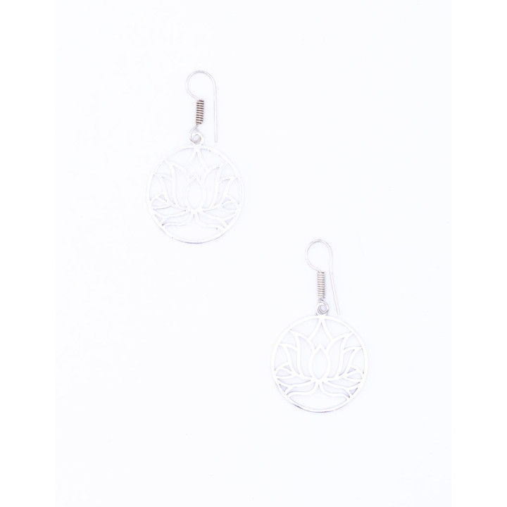 SPE0056 - Lotus Flower Earrings
