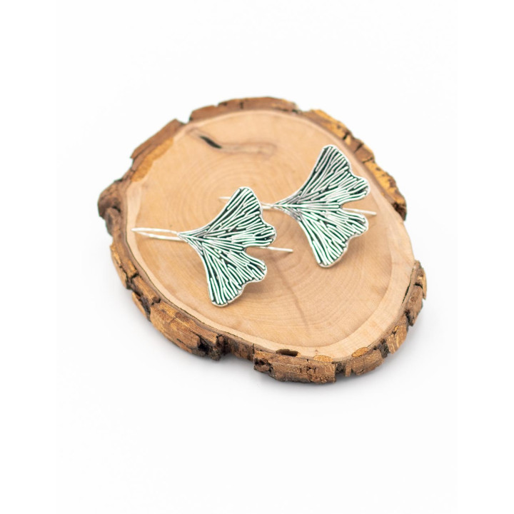 SPE0072 - Artesanía India: Pendientes de Latón en Forma de Mariposa - Auténtico Estilo Boho Étnico