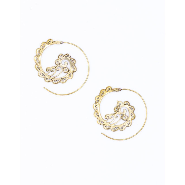SPI2007 - Rotated Icoting Earrings