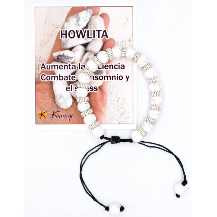 SPU0009H - Bracciale in Howlite