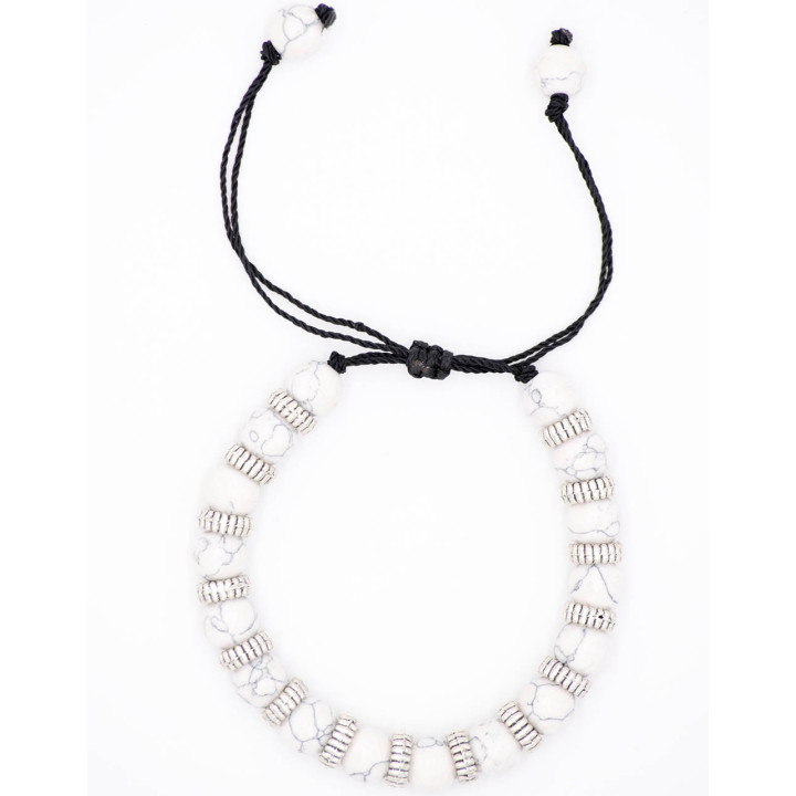 SPU0009H - Bracciale in Howlite