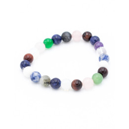 SPU0010 - Bracelet Minéral 7 Chakras