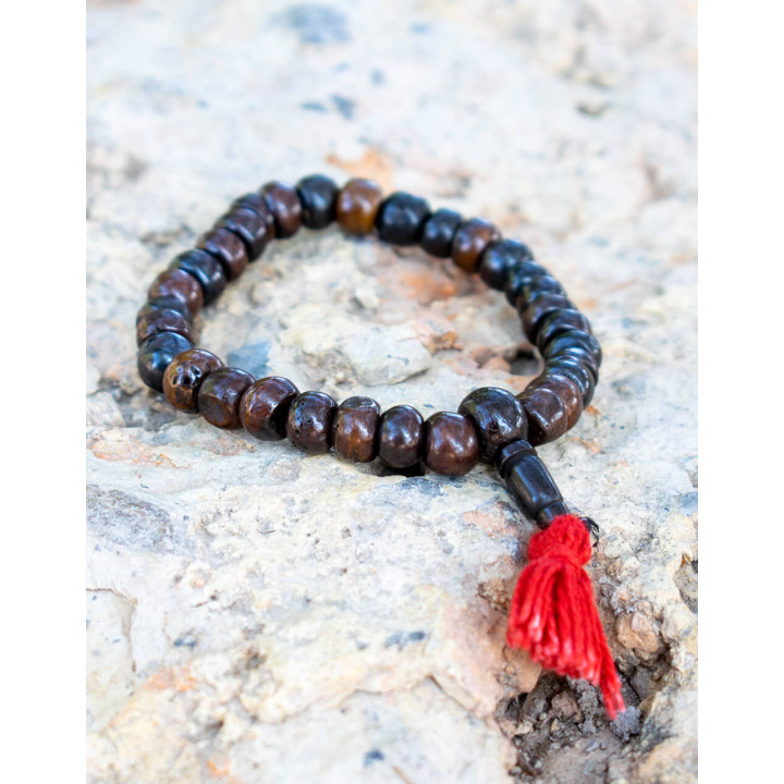 SPU0013AH - Pulseira de Osso Marrom