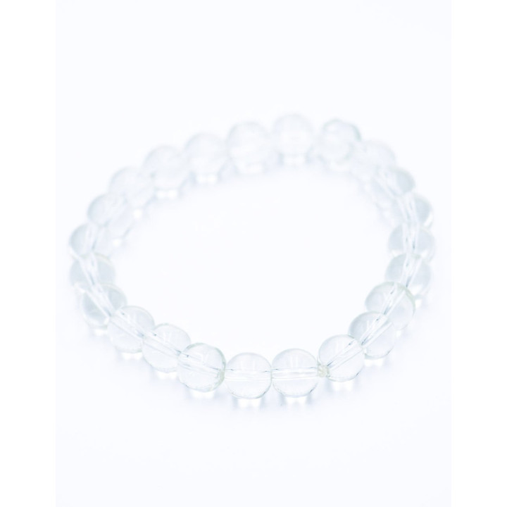 SPU0021I - Bracelet Élastique Quartz Cristal