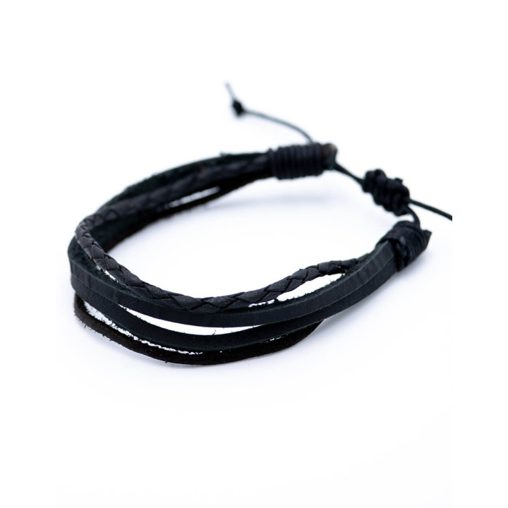 SPU5003 - Bracciale Multiplo Nero
