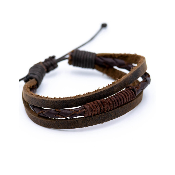 SPU5005 - Bracciale triplo in finta pelle