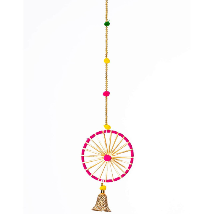 TCG0051 - Circle and Bell Pendant