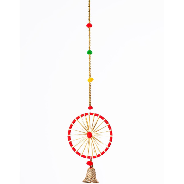 TCG0051 - Circle and Bell Pendant