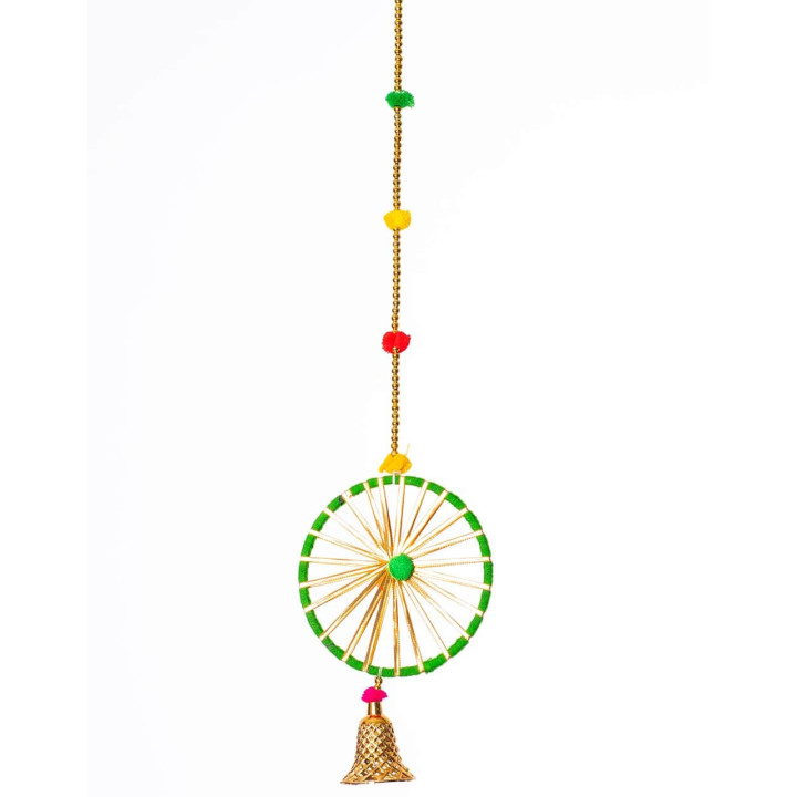 TCG0051 - Circle and Bell Pendant