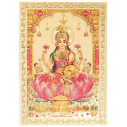 TLD0006 - Estampita Pegatina Lakshmi