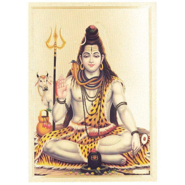 TLD0004B - Feuille d'autocollants Shiva