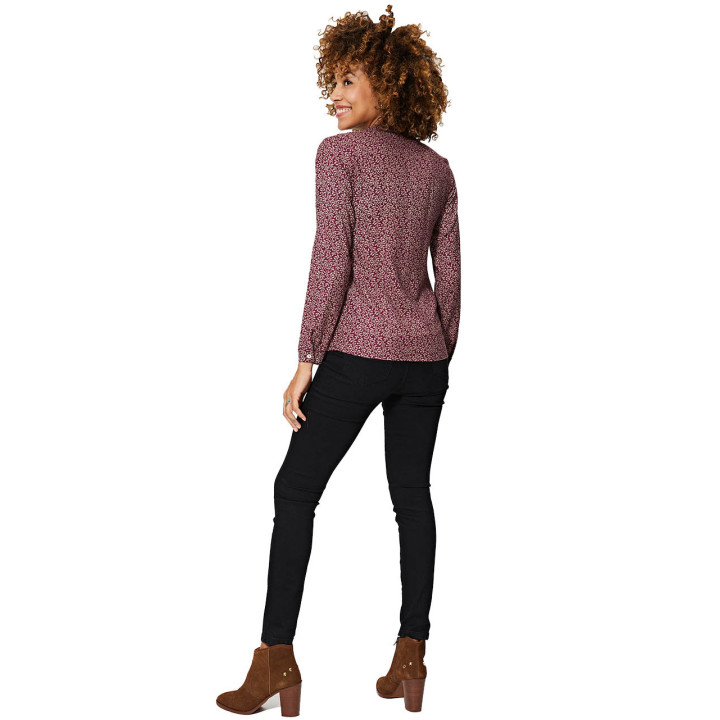 TOPV0001B - Blusa Estampada
