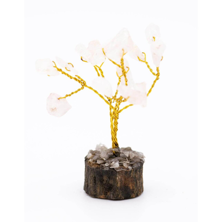 TPI0003R - Árvore de Folhas de Quartzo Rosa