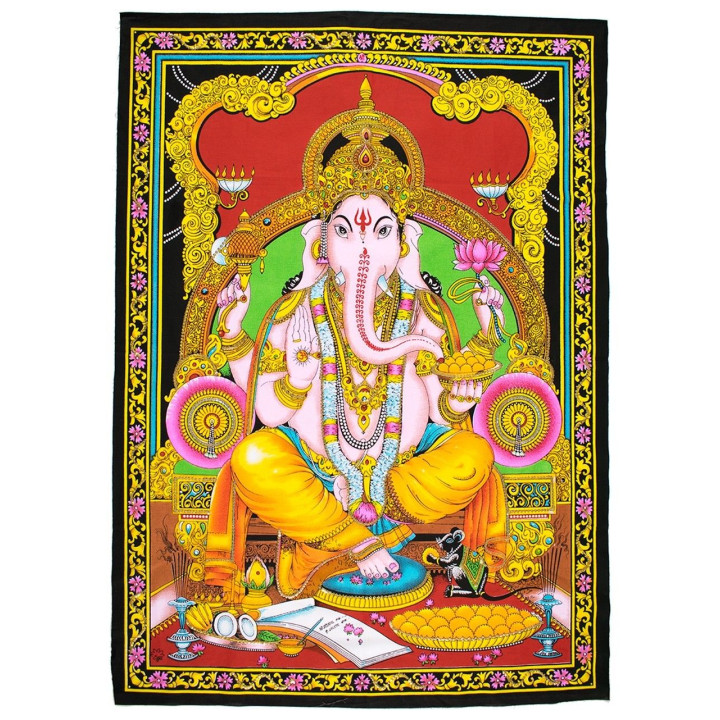 KTT101-L - Arazzo God Ganesha