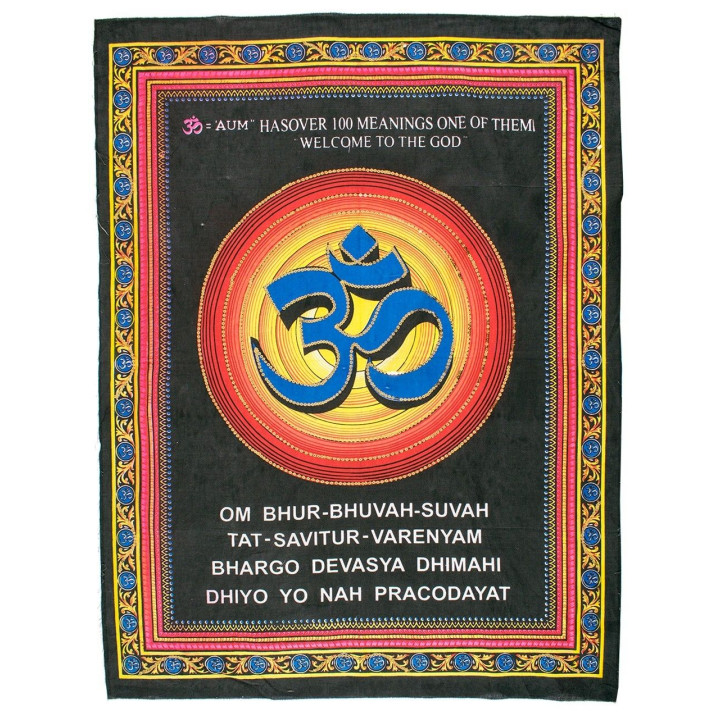 KTT101-A - Om Meditation Tapisserie