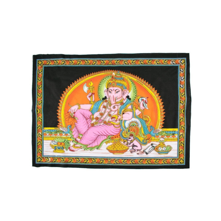 TTD1113L – Kleiner horizontaler Ganesha-Wandteppich