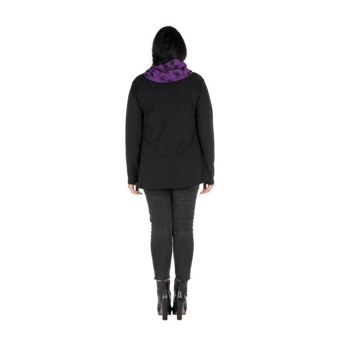 TUP3015 - Blusa Negra y Morada