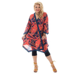 TUP434 - Peaked tunic with sleeves