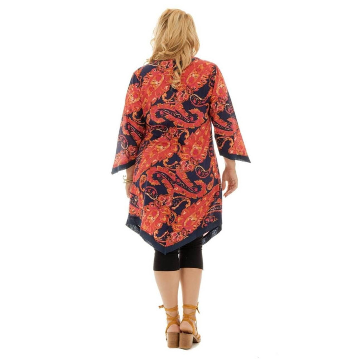 TUP434 - Peaked tunic with sleeves