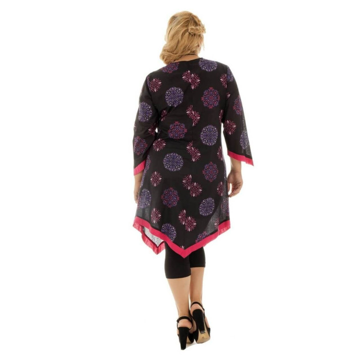 TUP434 - Peaked tunic with sleeves
