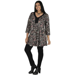 TUP6036B - Black Neckline T-shirt