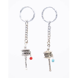 CPQ0101 - Prayer Wheel Keychain