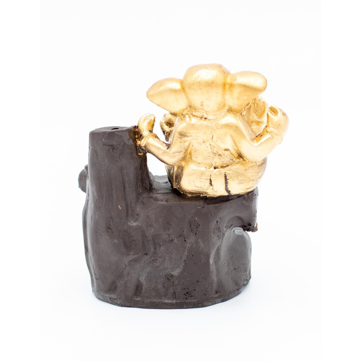 FC0005 - Fuente Cono Ganesha dorado