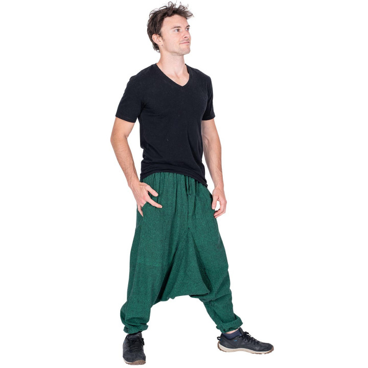 HPA50036 - Green Harem Pants
