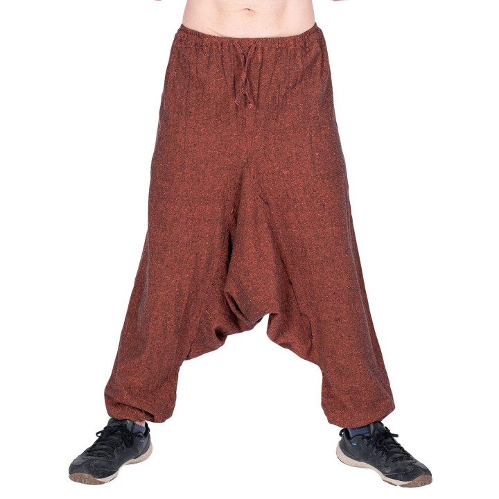 HPA50039 - Brown Harem Pants