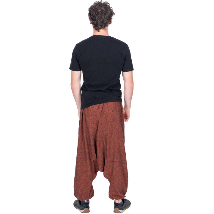 HPA50039 - Brown Harem Pants