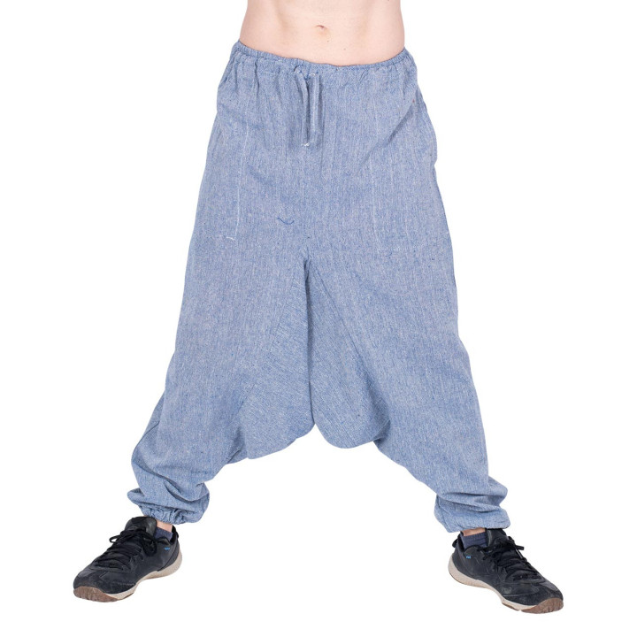 HPA5003G - Pantalón Harem Gris