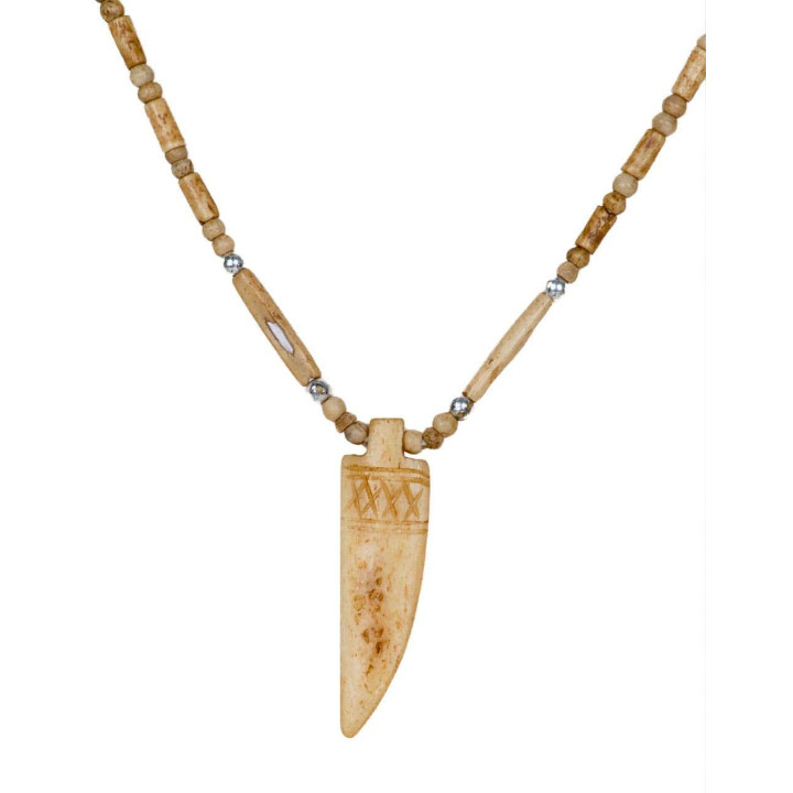KCH0001B - Collar Hueso color Beige