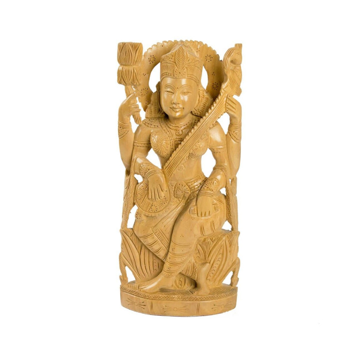 KJE002 - Escultura Saraswati
