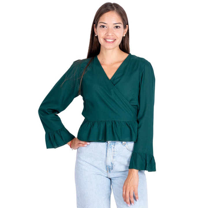 KM0001A - Blusa volados