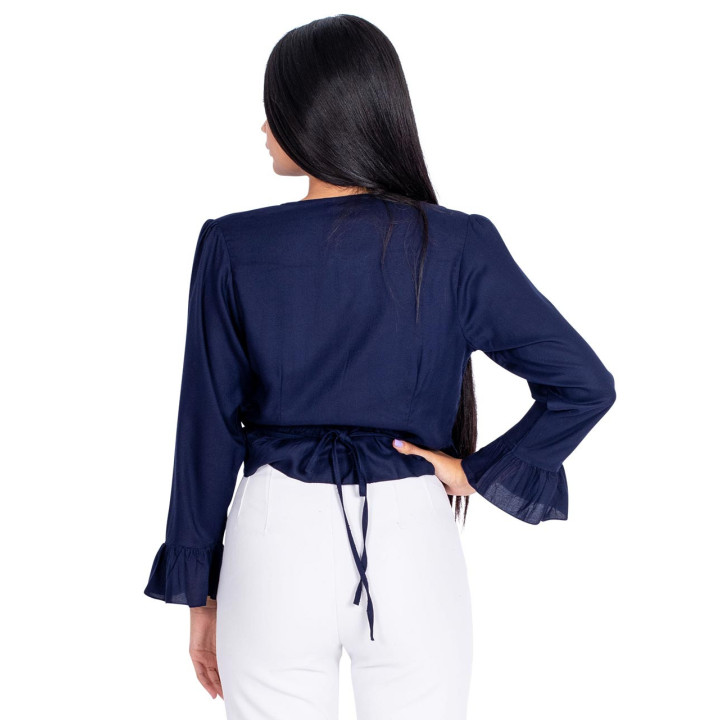 KM0001C - Camisa Corta Azul
