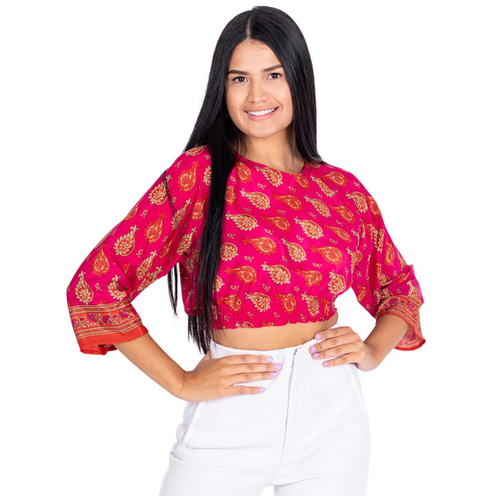 KM0002A - Top Cropped Rosa
