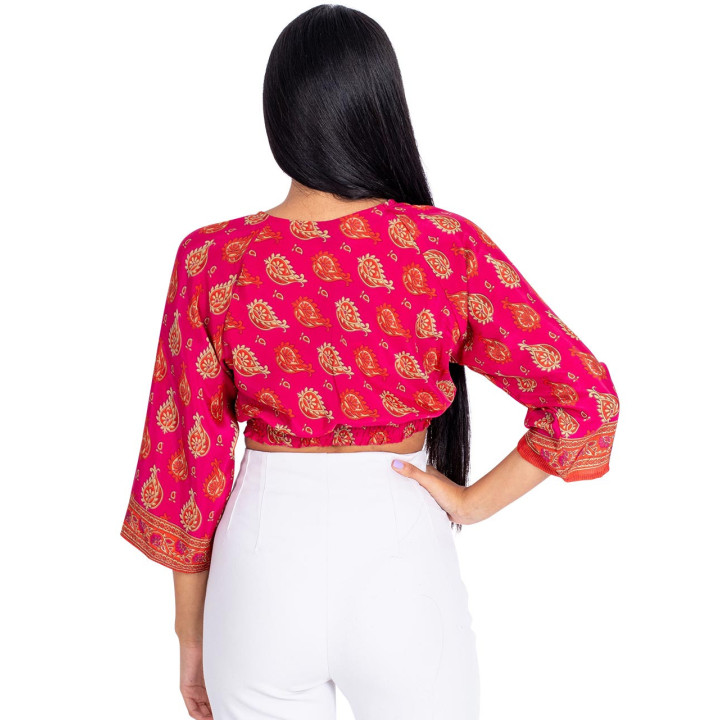 KM0002A - Top Cropped Rosa
