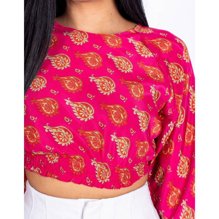 KM0002A - Top Cropped Rosa