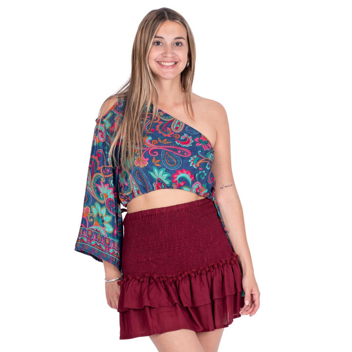 KM0006A - One Sleeve Top