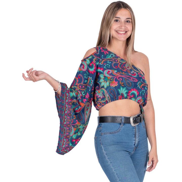KM0006A - One Sleeve Top